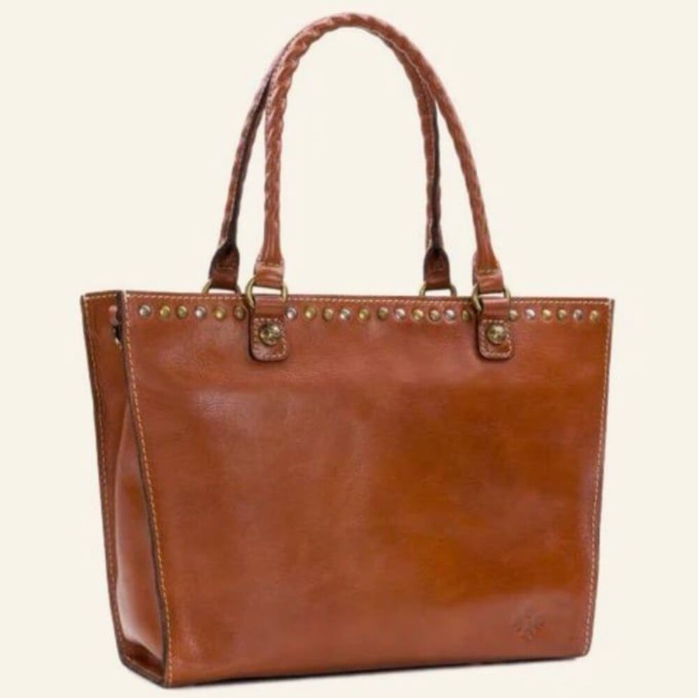Patricia Nash Heritage Collection Zancona Leather Tote Bag
